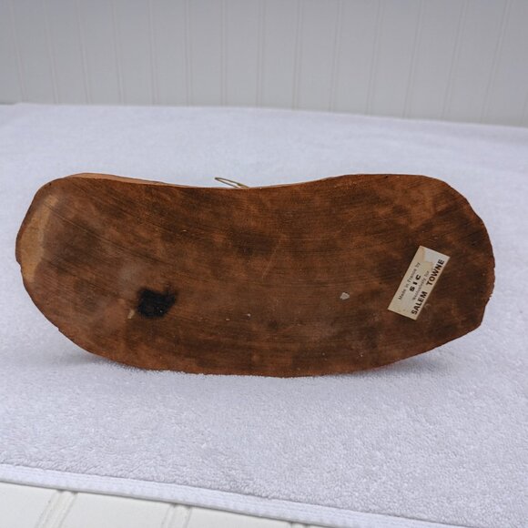 The Last Drop From His Stetson Statue Wooden Horse Equestrian Figurine Vintage - Picture 11 of 16